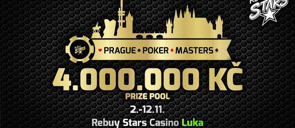 RS Luka: Prague Poker Masters o 4 000 000 Kč dnes začíná